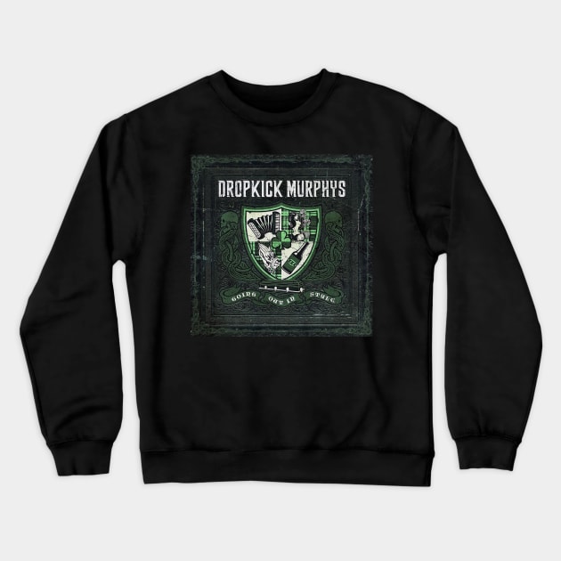 Going Out In Style The Dropkick Crewneck Sweatshirt by jamseydoodles